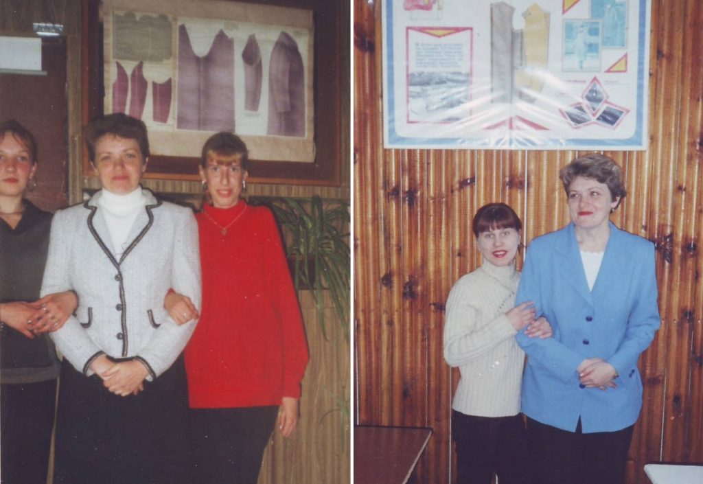 Период работы в швейном училище