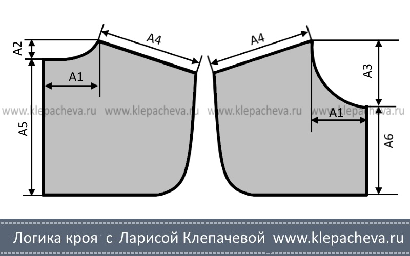 наплечник для снятия мерок