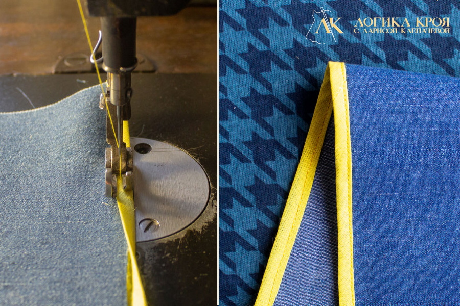 как окантовать срез