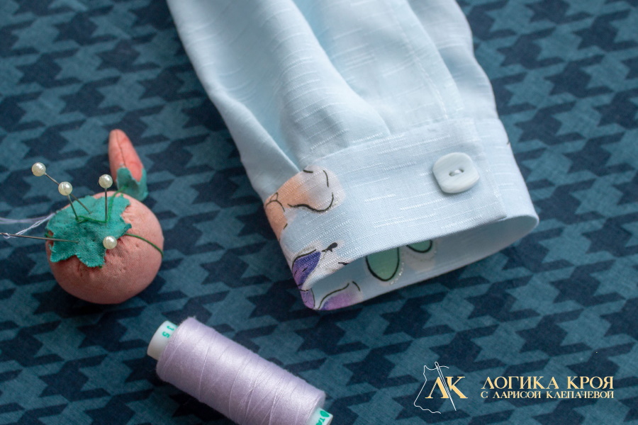 Как сшить манжету рукава