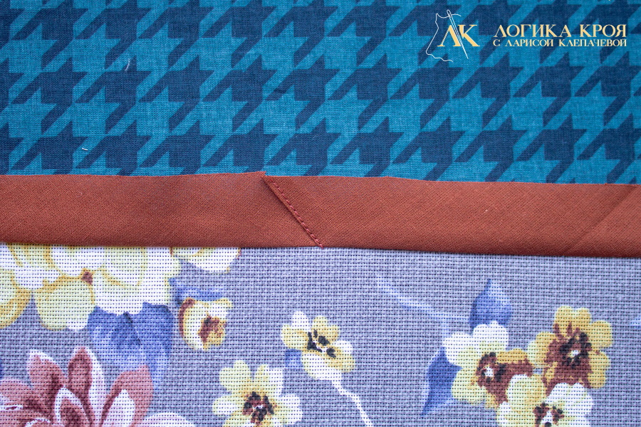 Как красиво замкнуть окантовочный шов