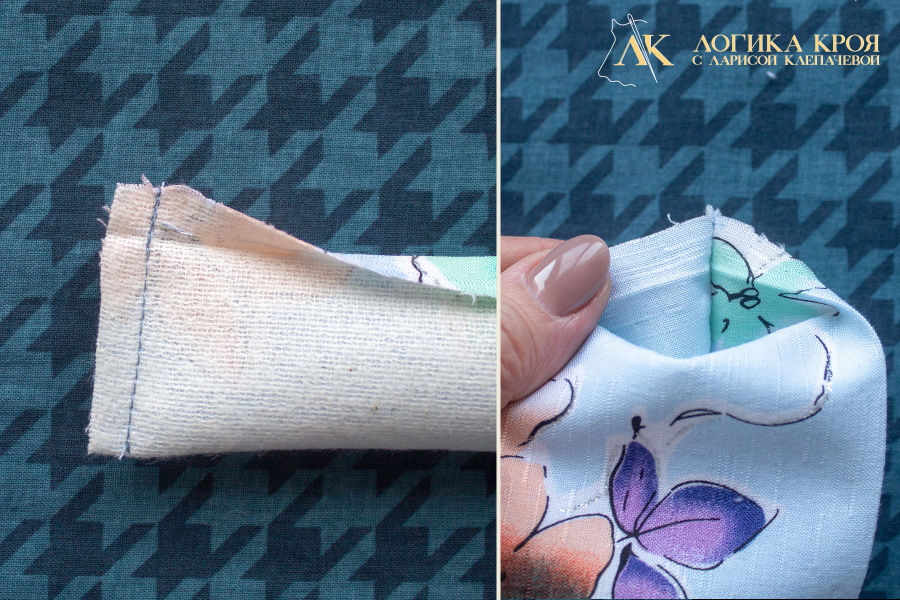 Как сшить манжету рукава